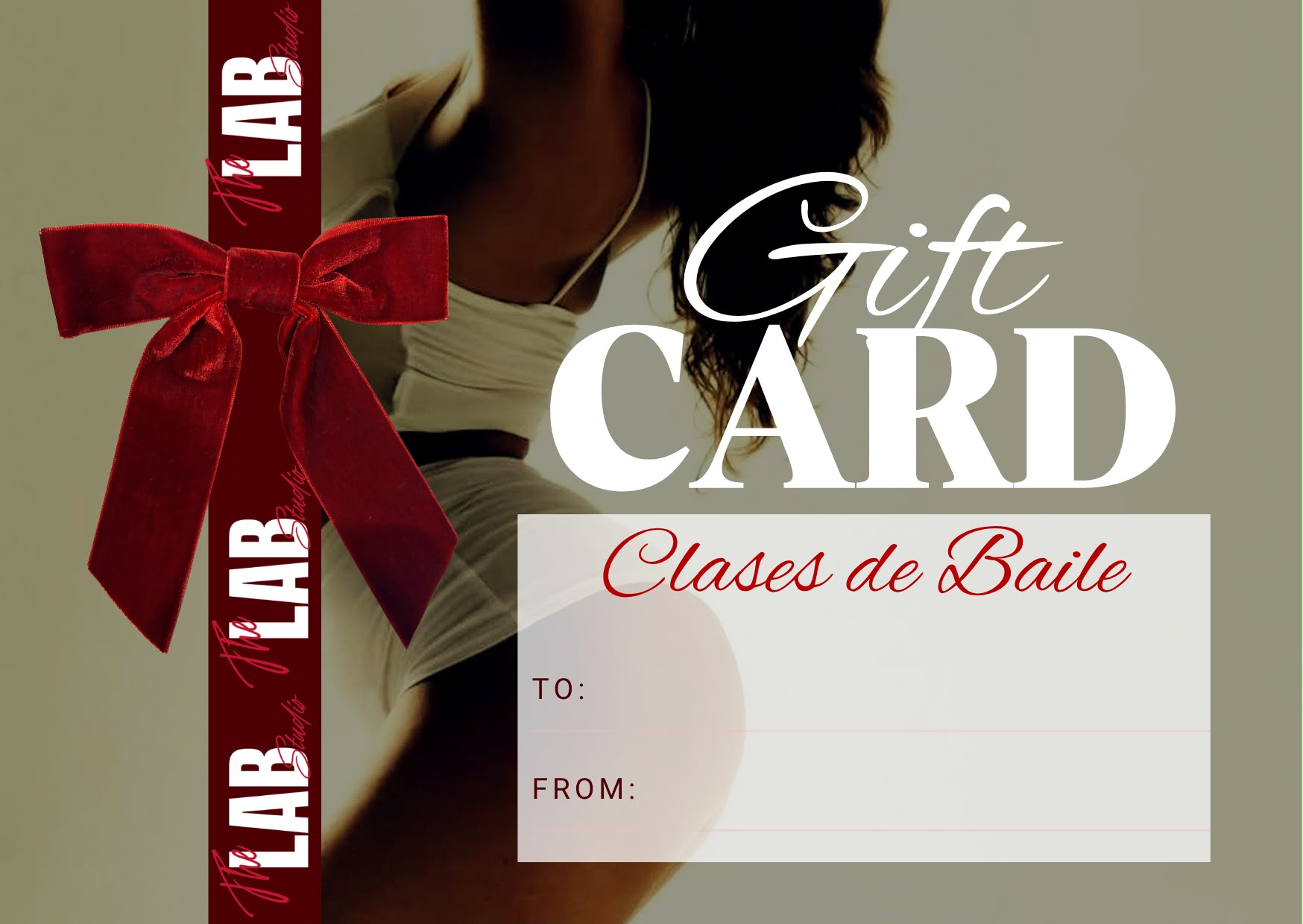 Tarjeta regalo de clases de baile de The Lab Studio Mallorca